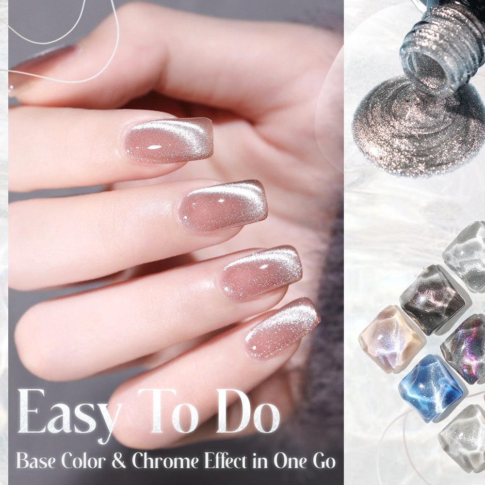NebulaLuxe™ |Transformatives Lichtverschiebungs-Nagellack-Set