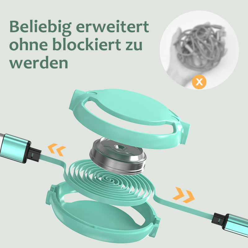 Telcharge™ | 3 in 1 Teleskopisches Ladekabel