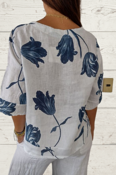Franchesca™ - V-Ausschnitt Shirt für Frauen