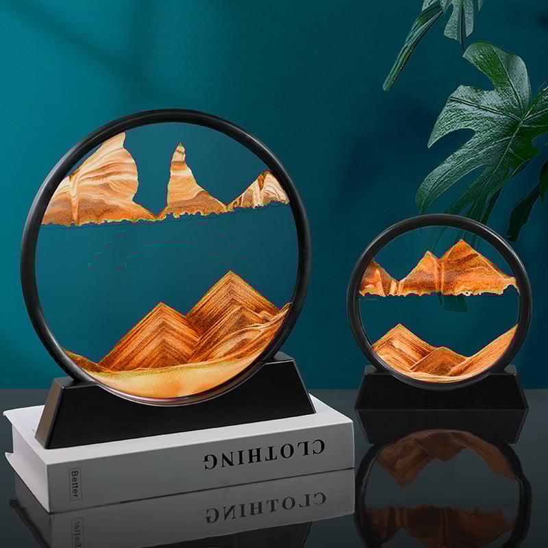 Sandelle® | 3D-Sandkunst-Sanduhr