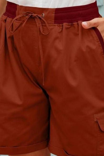 Hanna™ - Hohe Taille Damen lässig locker kurze Hosen