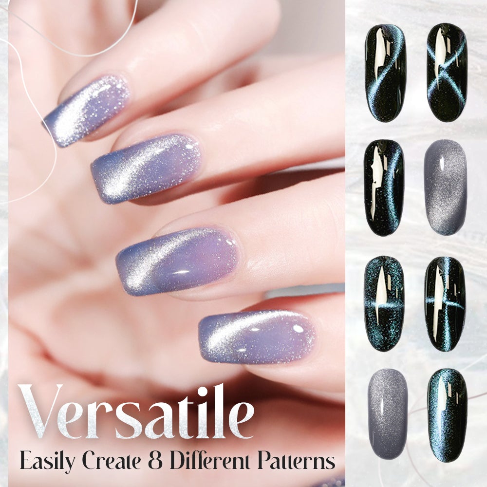 NebulaLuxe™ |Transformatives Lichtverschiebungs-Nagellack-Set
