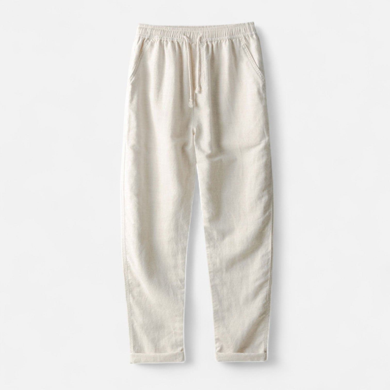 Men's Linen Shirt and Pants Set – Breathable Comfort, Casual Refinement