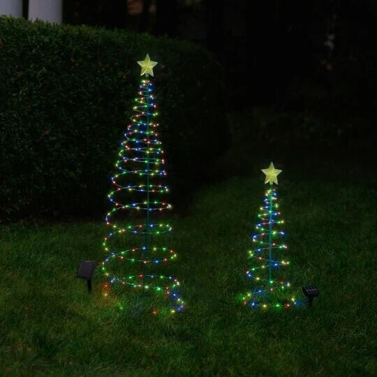 50% RABATT | SolarStar® | LuminaTree Metall-Baum mit LEDs – Solarbetrieb & Zauberlicht