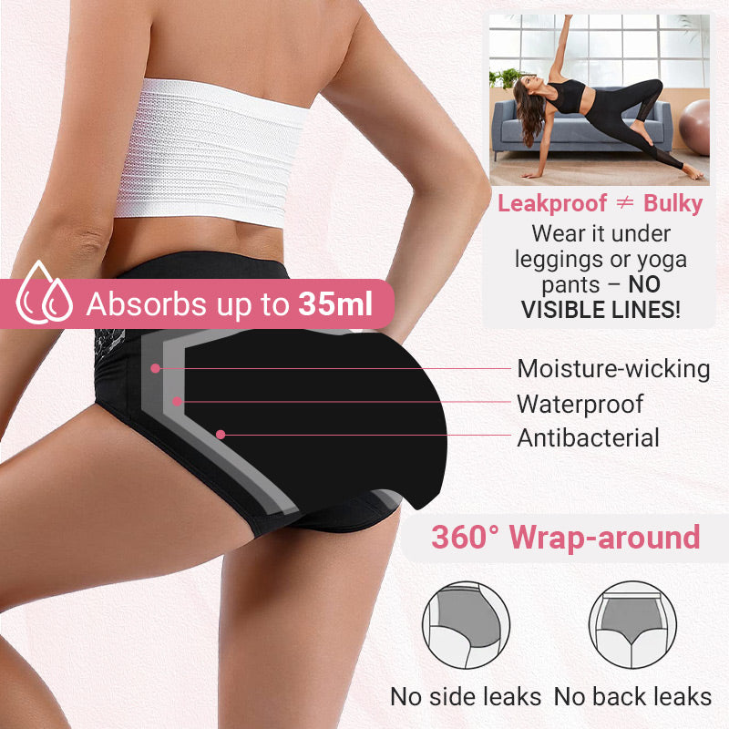 InvisibleWear™ | High Waist Tummy Control Auslaufsicheres Höschen