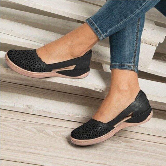 Vintage Clarks® | Orthopädische Sommersandale für Damen