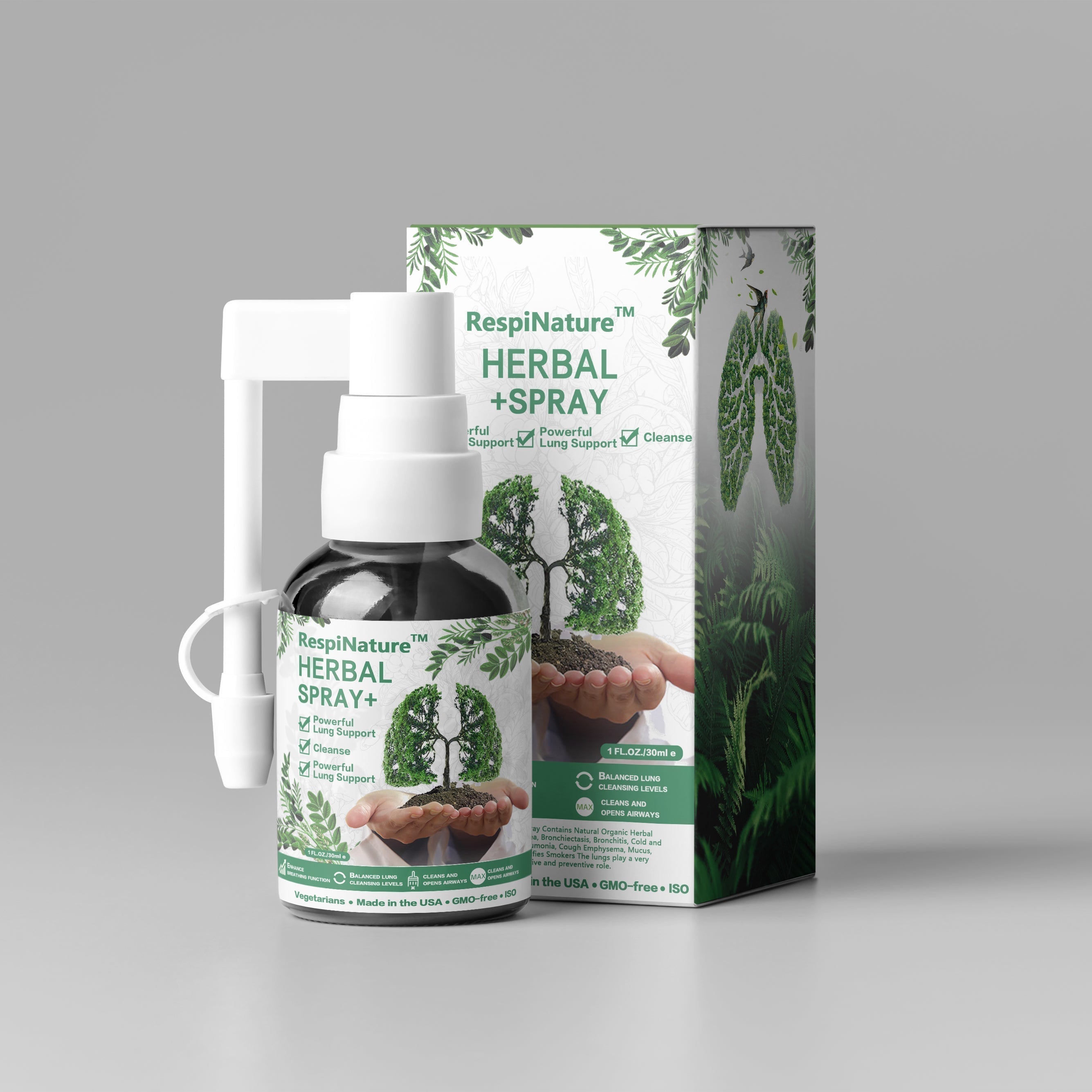 BreatheHerba™ | Kräuter-Lungenreinigungsnebel