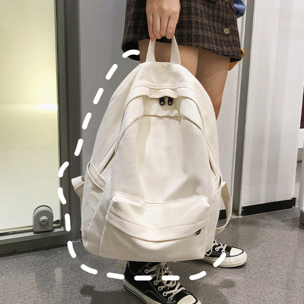 Packora® | Canvas-Schulrucksack