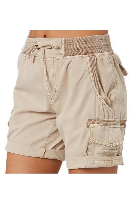 Hanna™ - Hohe Taille Damen lässig locker kurze Hosen