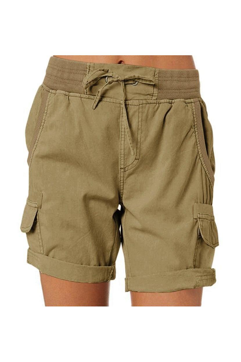 Hanna™ - Hohe Taille Damen lässig locker kurze Hosen