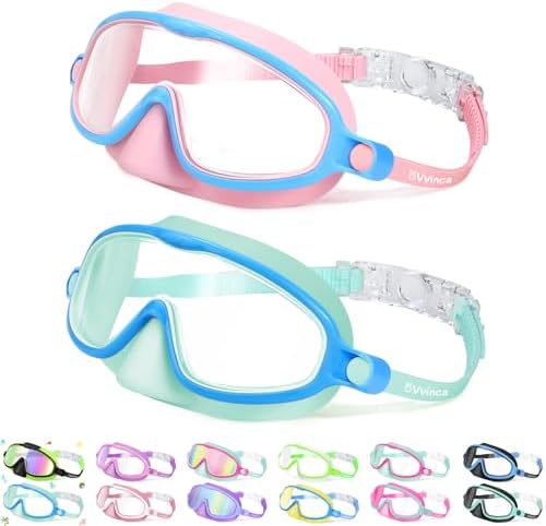 1+1 Gratis | EverDry™ | HD-Großrahmen-Schwimmbrille für Kinder