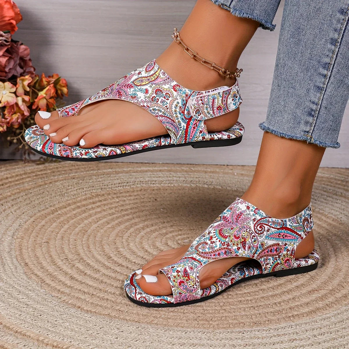 Riley™ | Vintage böhmische Sandalen