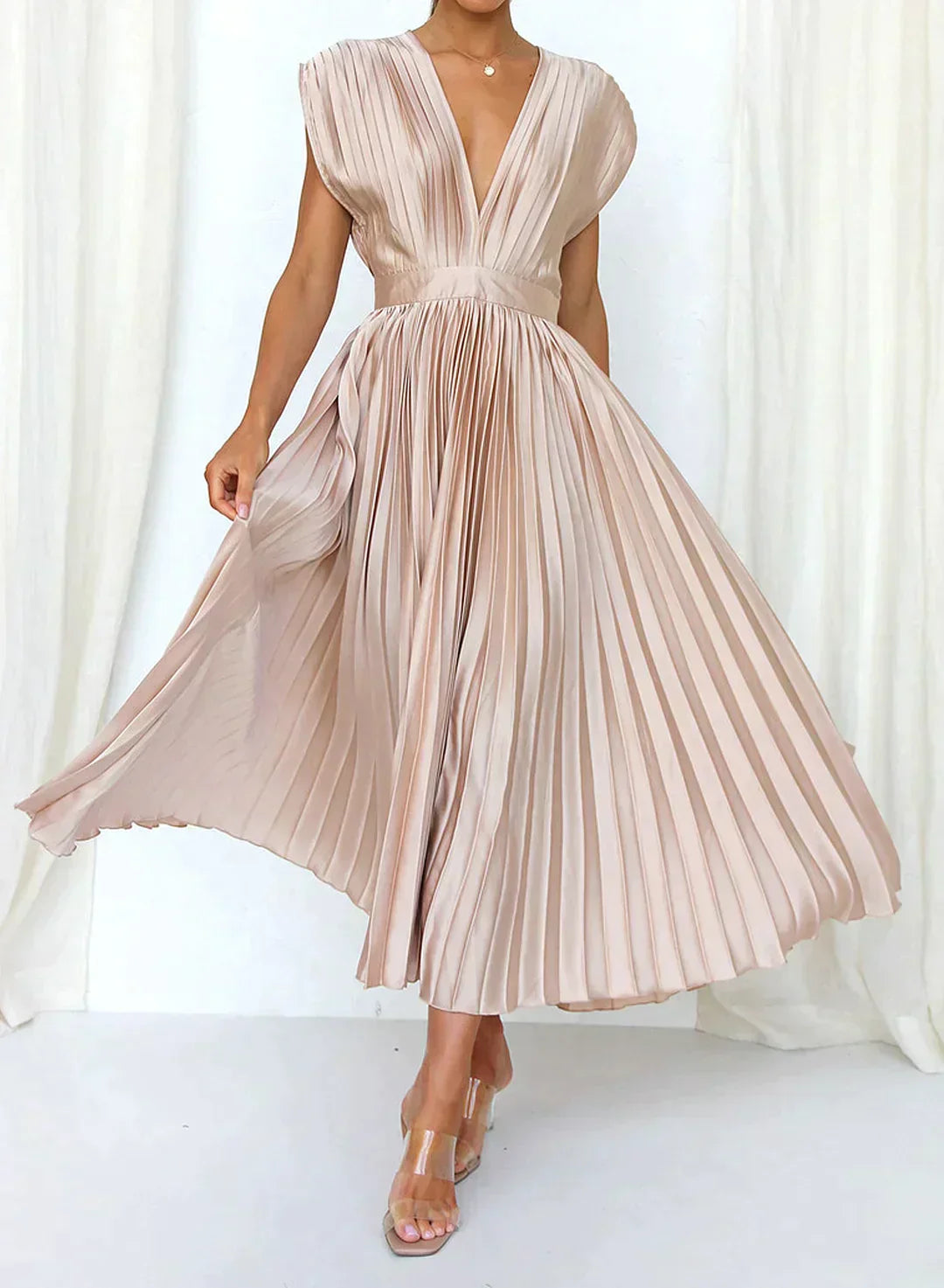 50% RABATT | Stylora™ | Ärmelloses Maxikleid für Frauen