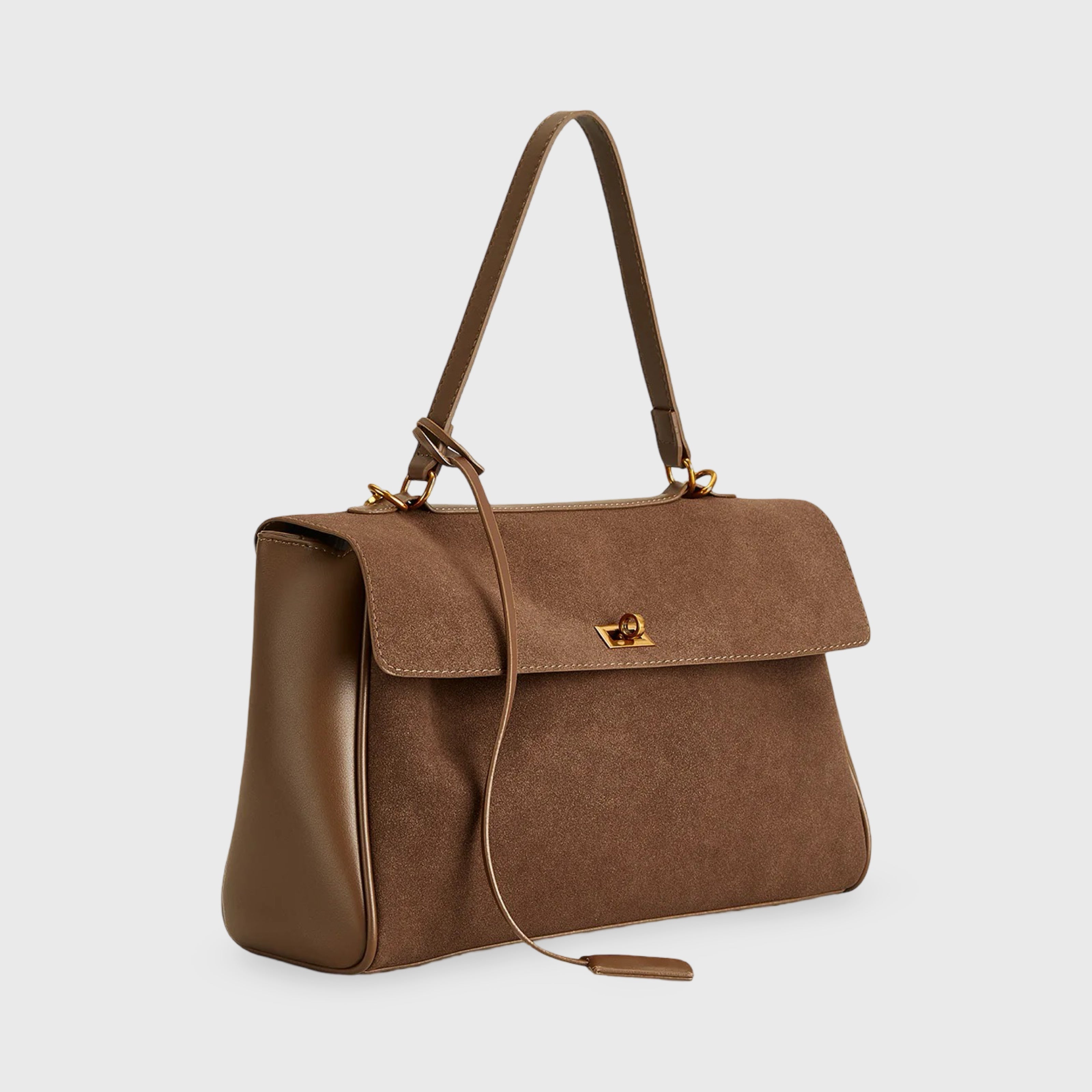 Veloura™ | Premium-Wildleder-Umhängetasche