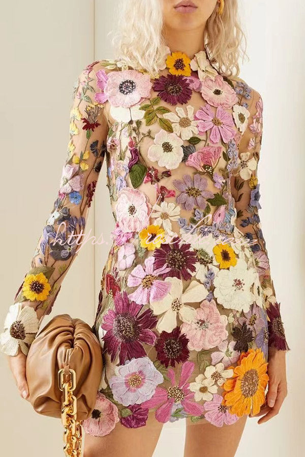 50% RABATT | Bloomveil™ | Enchanted Floral Minikleid