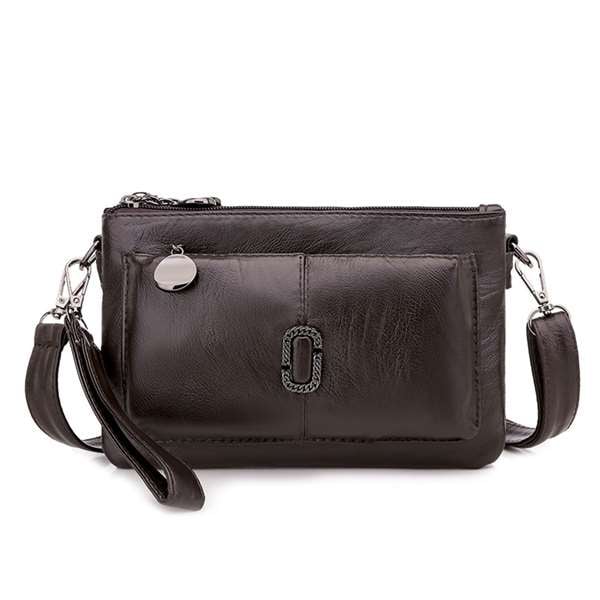 CityCarry® | MaxiCross Damen-Umhängetasche – hochwertiges Leder mit Vintage-Look