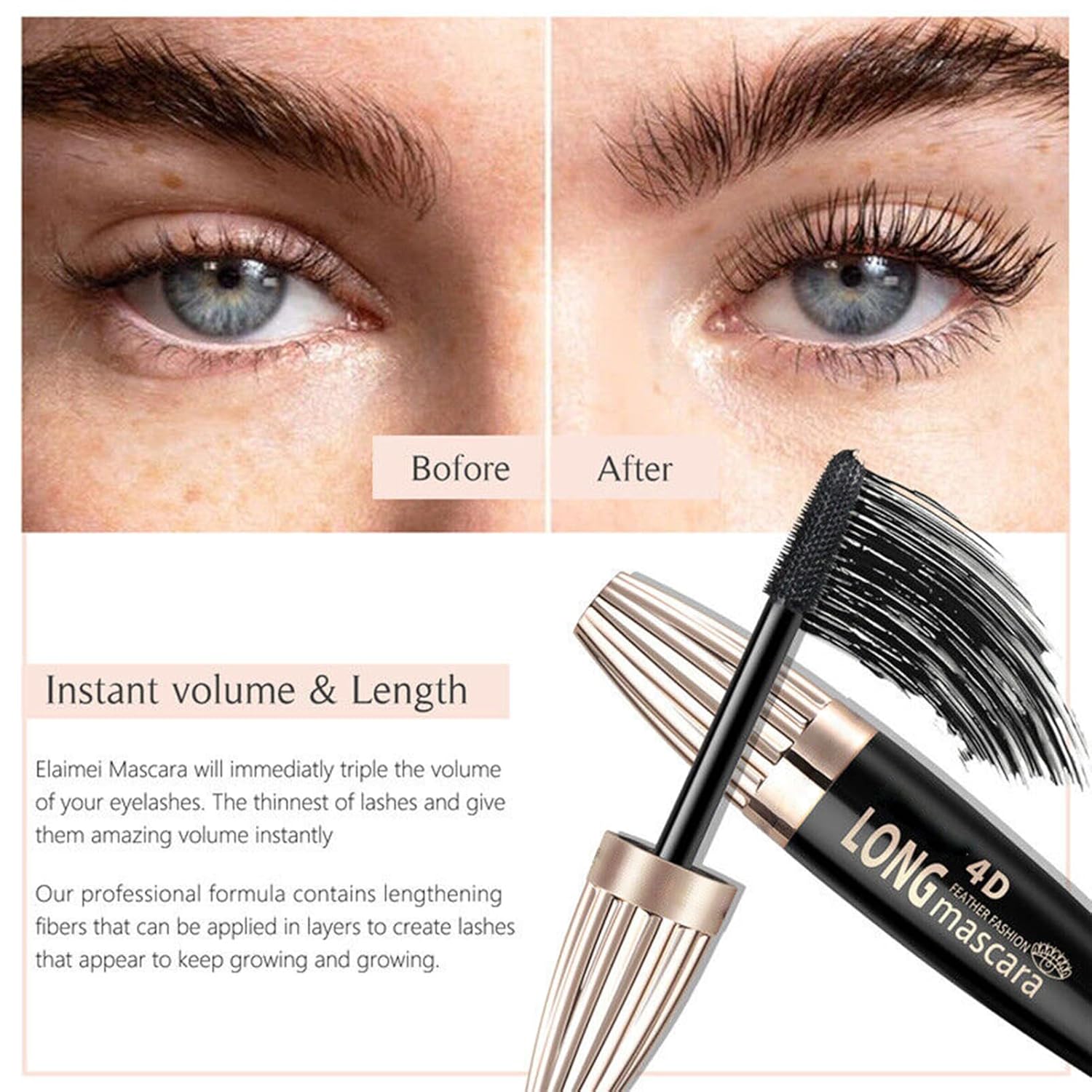1+1 GRATIS | LashMax™ Verbesserte Augenwirkung