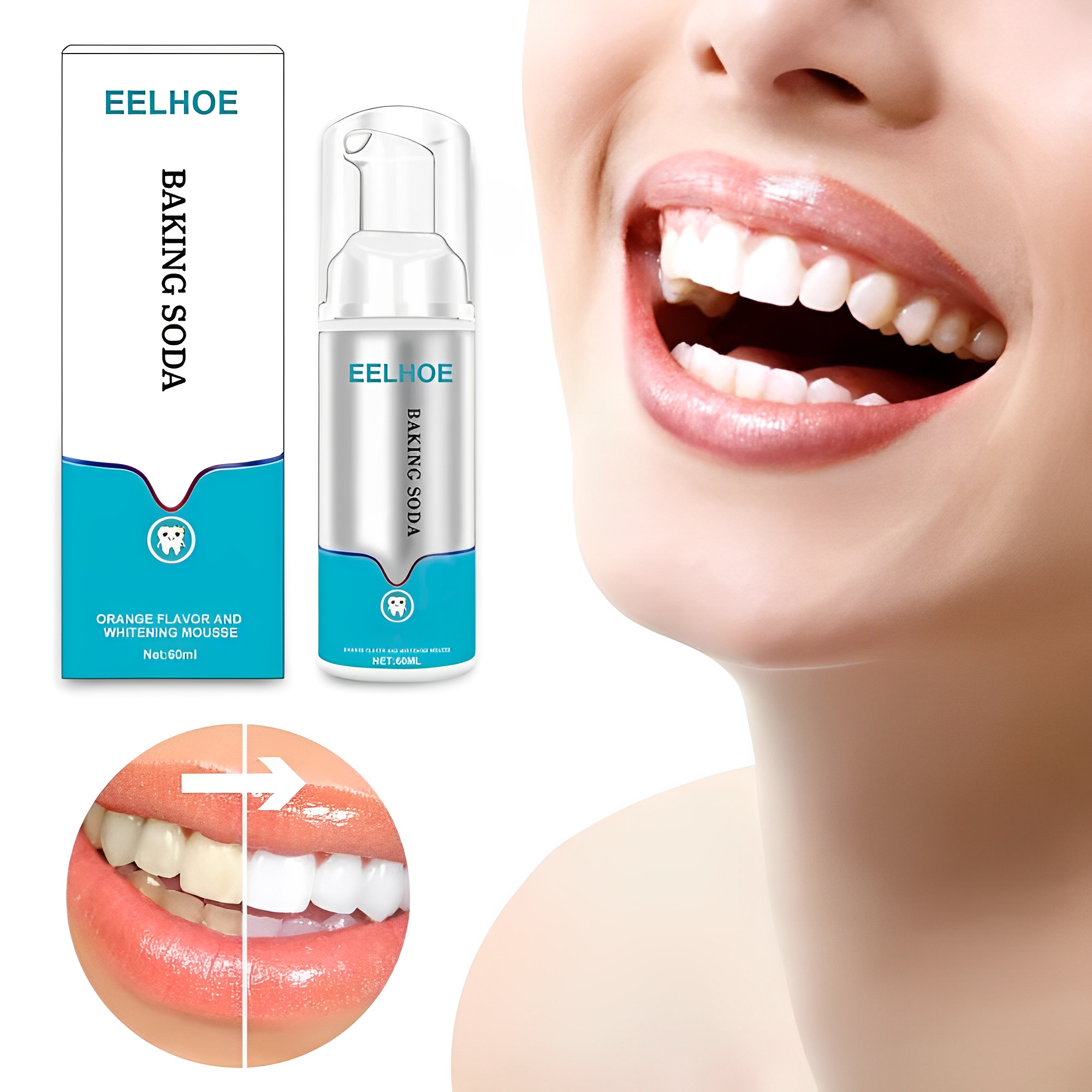 1+1 Gratis | Brightify™ Sofort aufhellende Zahnpasta