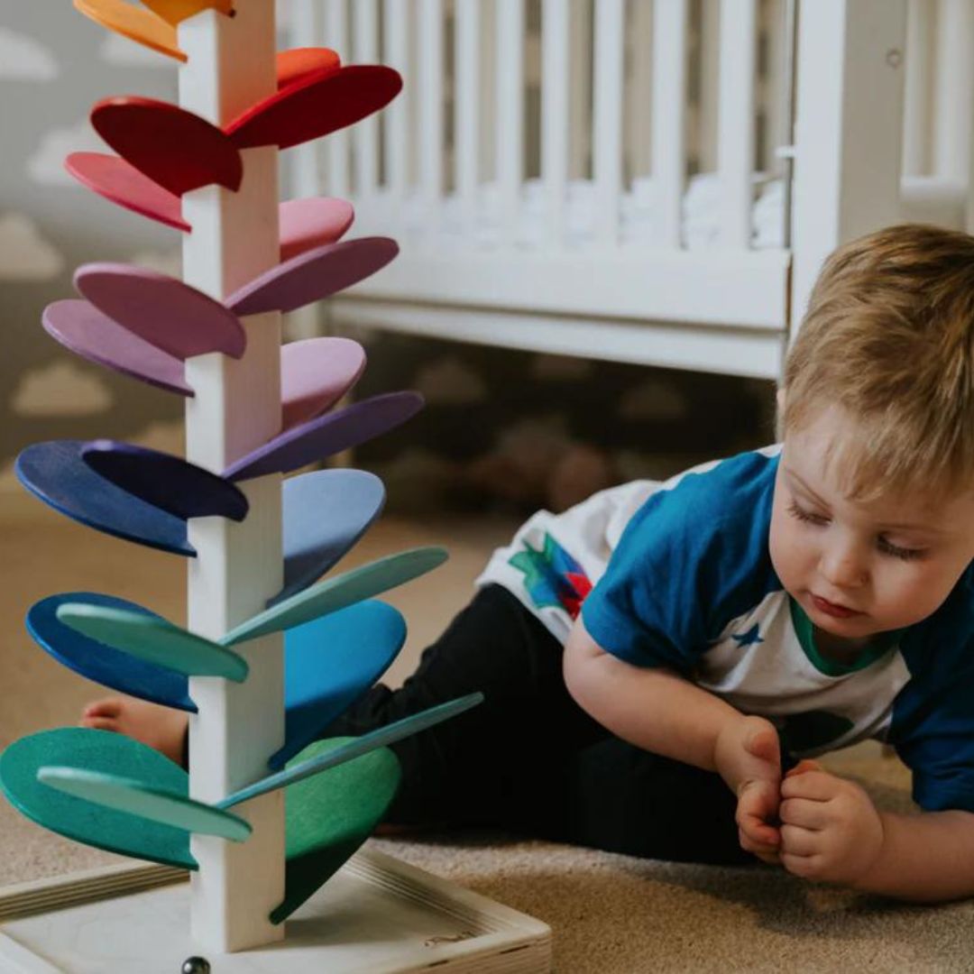 KiddoCastle™ - Entfessle deine Neugierde mit dem Regenbaum-Set!