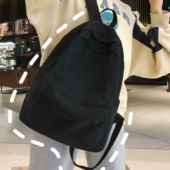 Packora® | Canvas-Schulrucksack