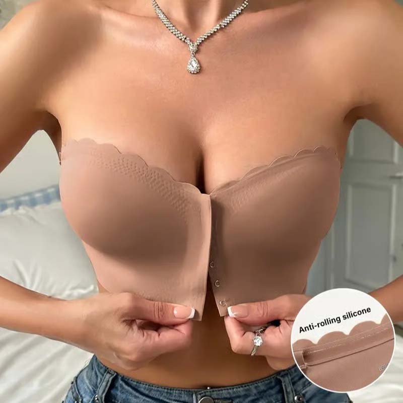 1+1 GRATIS | Nudella® | Trägerloser Bandeau-BH für nahtlose Oberteile