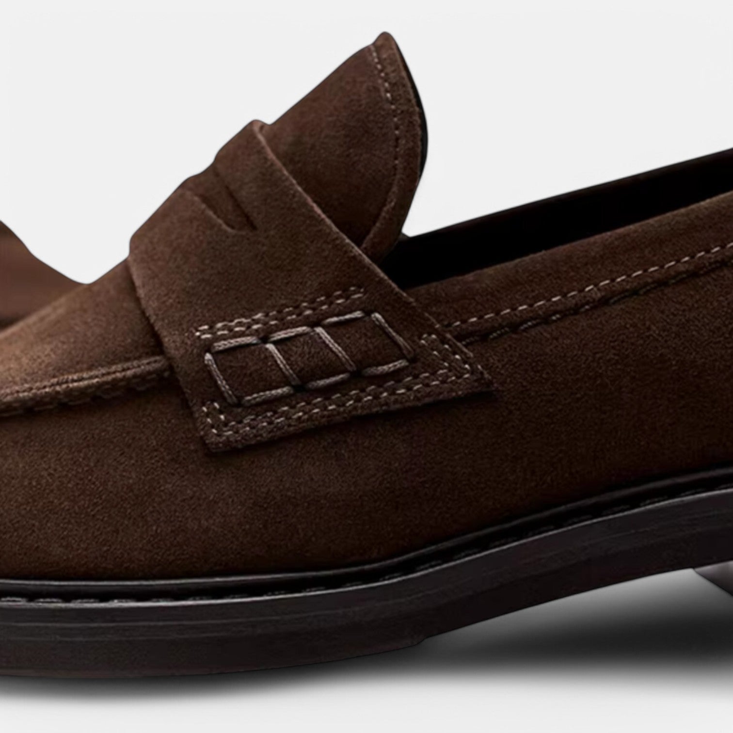 Soft Suede British Loafers