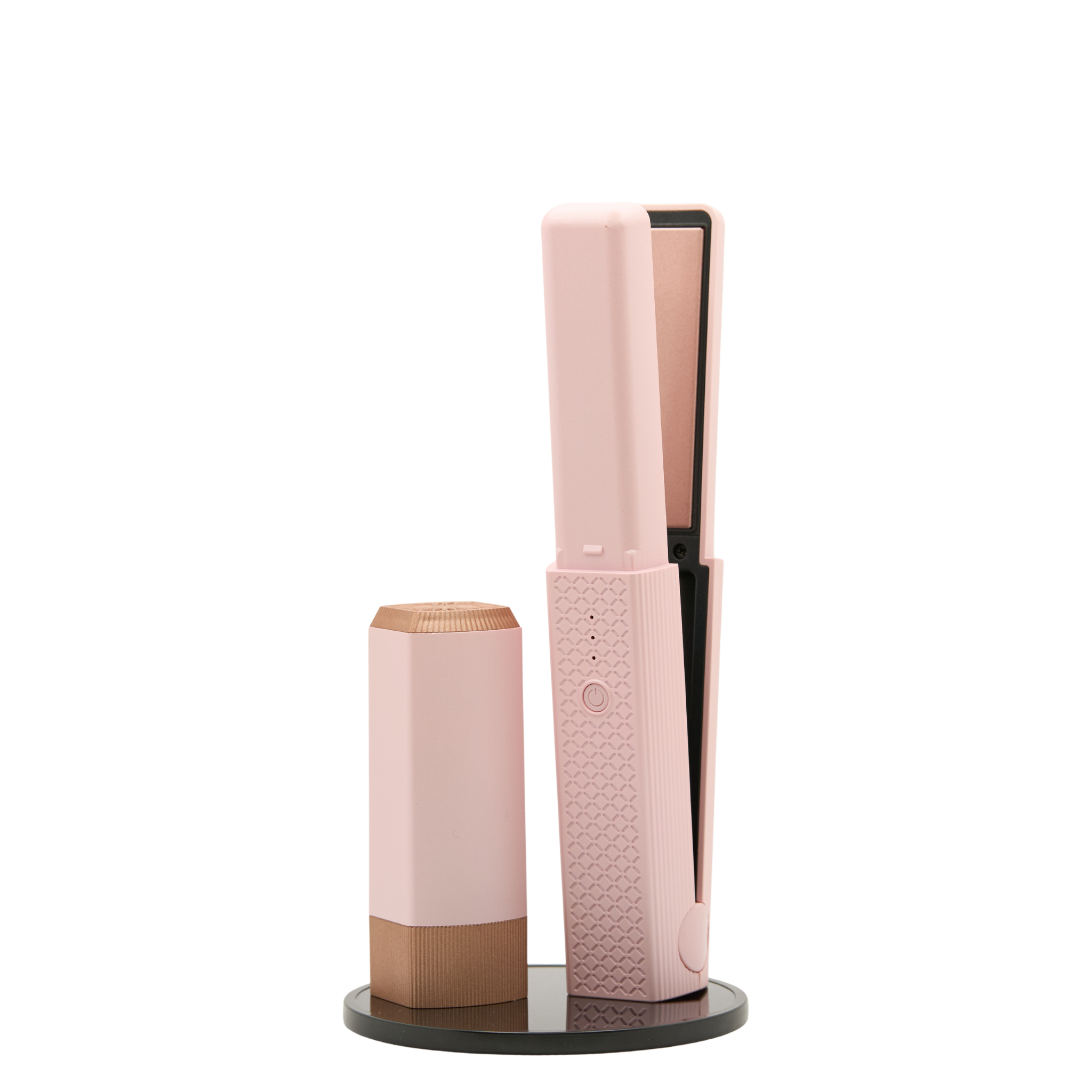 GlamStyler Pro™ | Kabelloses 2-in-1 Glätteisen & Lockenstab