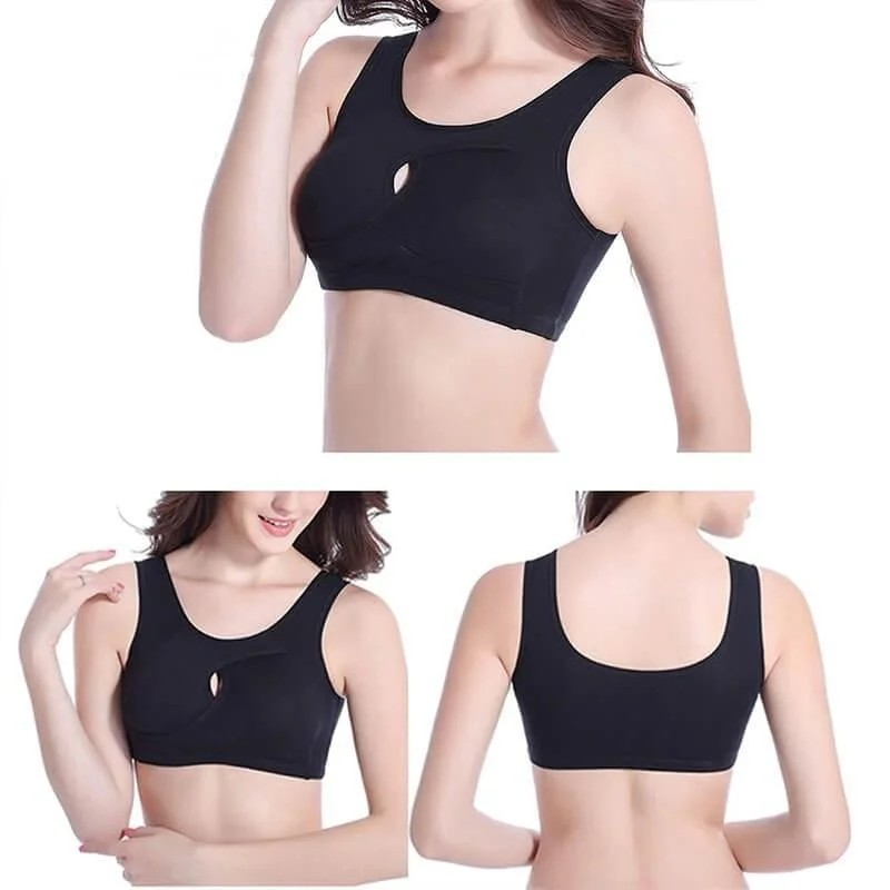 1+1 Gratis | Anti-Sagging BH™ - Reine Baumwolle hebt sofort Anti-Sagging Wirefree-BH