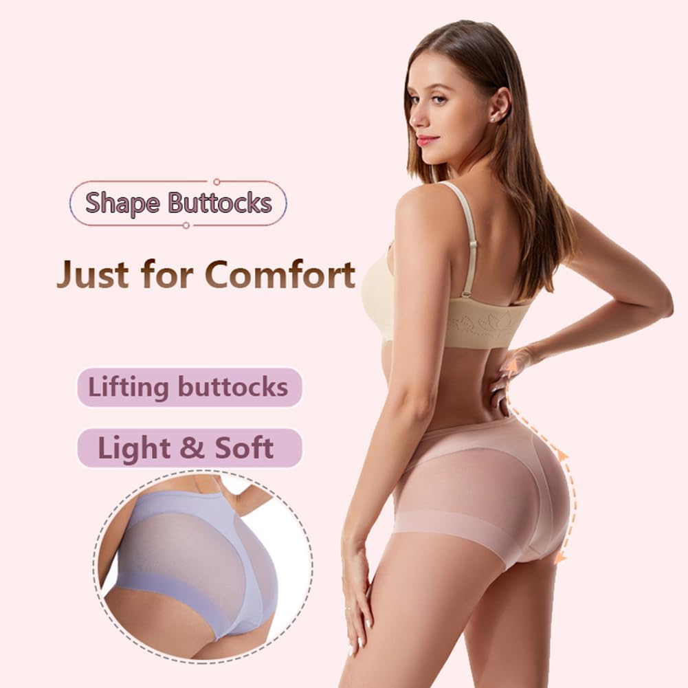 Nahtlose Push Up Shapewear Slip Damen für Po Lifting und Komfort