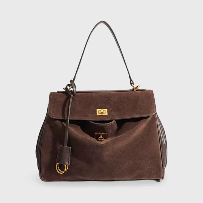 Veloura™ | Premium-Wildleder-Umhängetasche