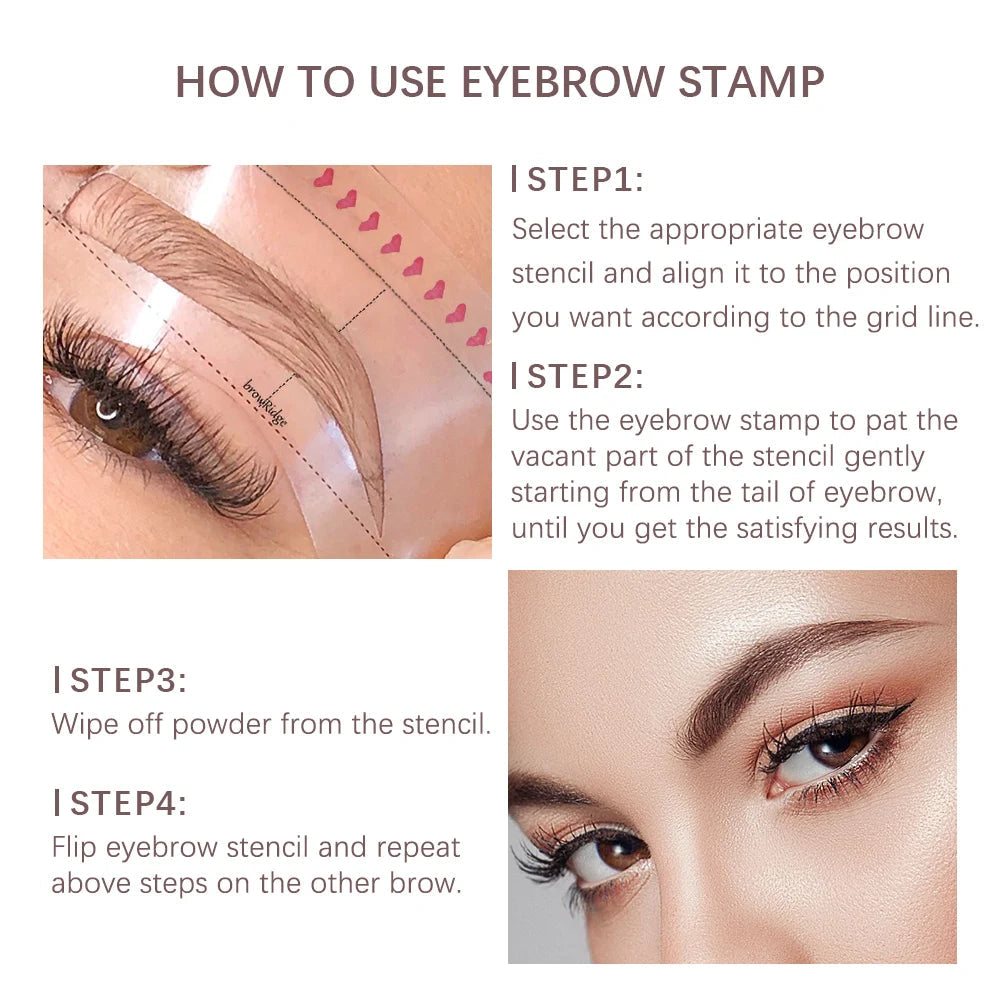 BrowStamp® | Augenbrauen-Stempel-Set