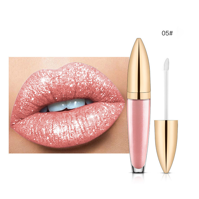 GlimmerKiss™ | Diamantglänzender langanhaltender Lippenstift