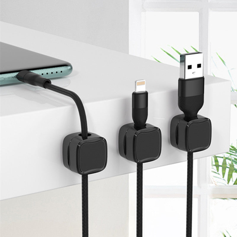 MagniClip® | Magnetischer Kabelspeicher-Organizer