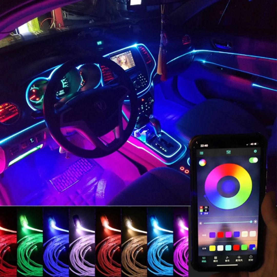 Luxride™ | LED-Innenraumbeleuchtung – Stil fürs Auto