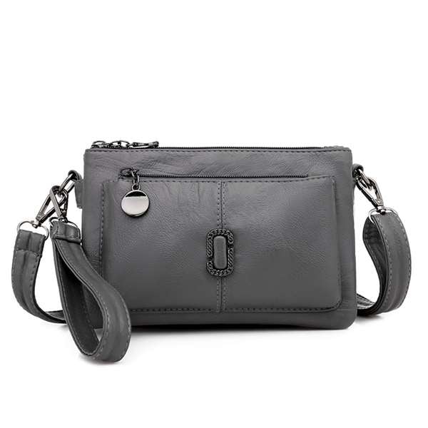 CityCarry® | MaxiCross Damen-Umhängetasche – hochwertiges Leder mit Vintage-Look