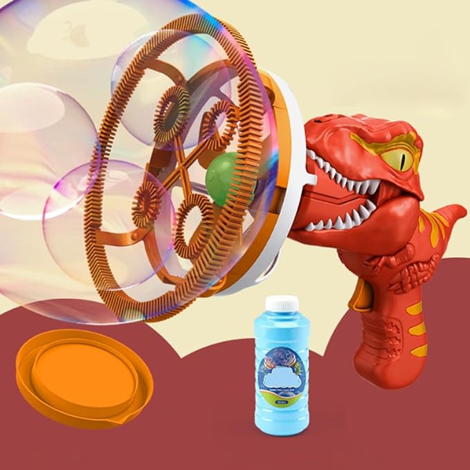 50% RABATT | DinoBubbles™ | Dinosaurier Elektrische Seifenblasenpistole