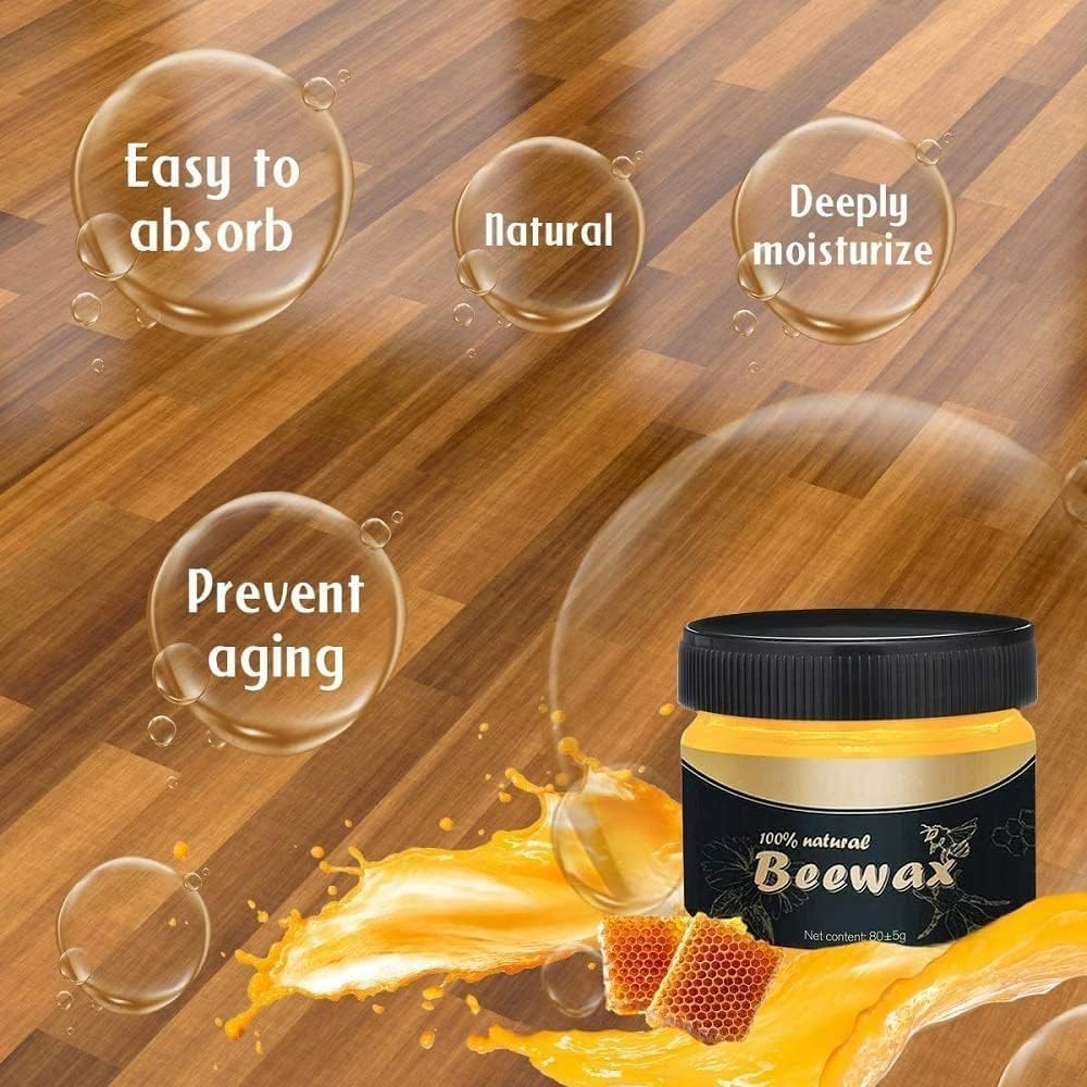 1+1 GRATIS | WoodWax™ - Natürliches Bienenwachs-Holzfinish