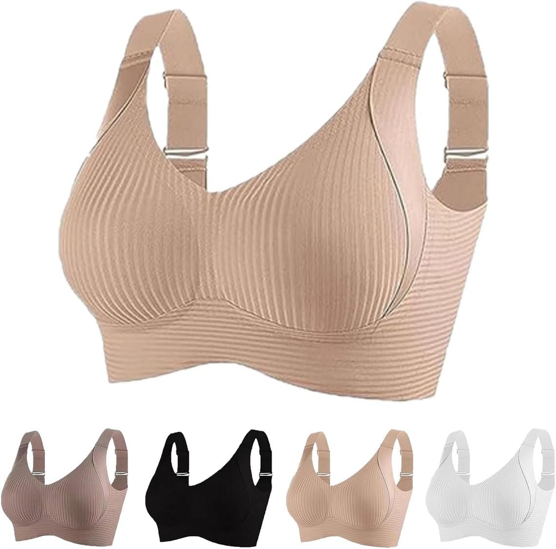 1+1 GRATIS | Liftelle™ | 2025 Bügellose Push-up-BH mit maximalem Komfort & verstellbarem Halt