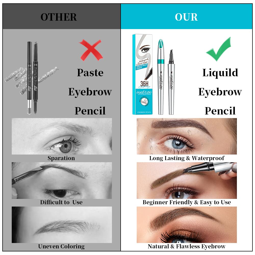 1+1 GRATIS | BrowMaster™ Präzise Augenbrauen, die den ganzen Tag an Ort und Stelle bleiben!