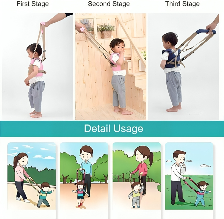 StepWise™ | Der mühelose Weg, die ersten Schritte Ihres Babys zu begleiten!