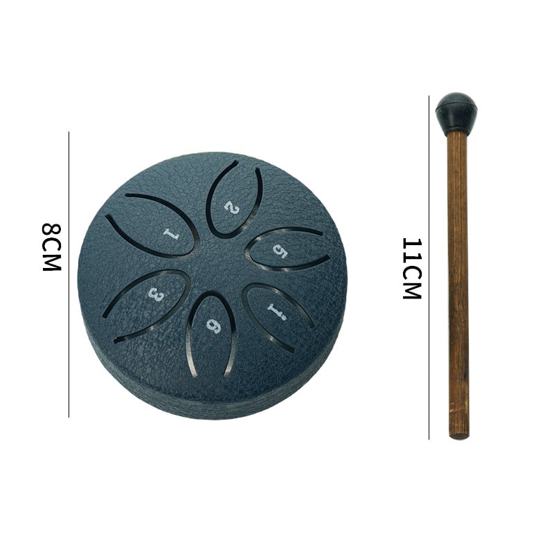 ZenDrum® | MiniTone Meditations-Trommel – klare Klangnoten für Ruhe & Fokus