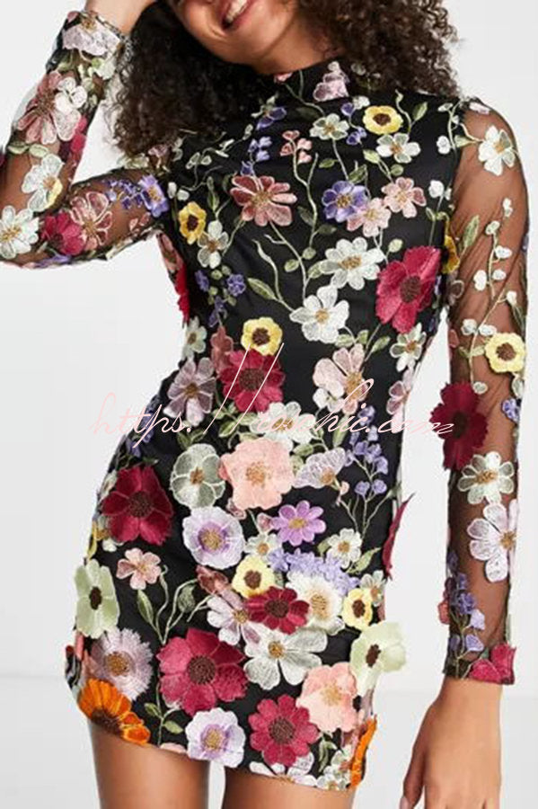 50% RABATT | Bloomveil™ | Enchanted Floral Minikleid