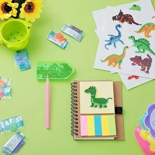 KrystalKids® | SparkArt Diamant Malset – kindgerechtes Basteln & Glitzereffekt