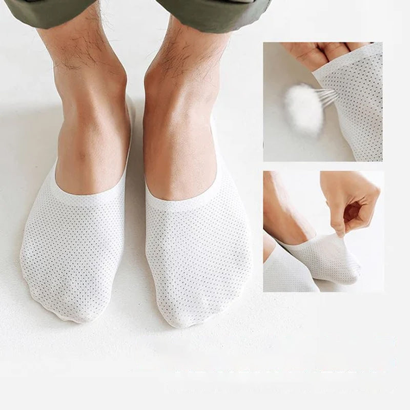 FrostStep™ | Atmungsaktive Eis-Seiden-Socken