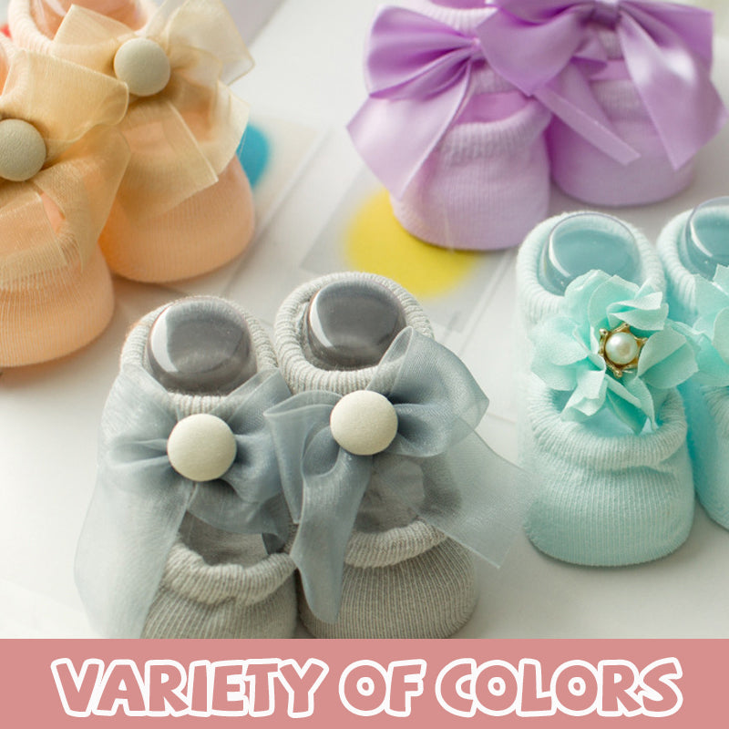 TwinkleToes™ | Rutschfeste Baby-Ballettsocken mit Extra-Komfort für kleine Tänzerinnen