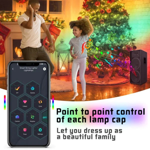 TreeSync® | ControlHub Weihnachtsbaumsteuerung – App & Fernbedienung
