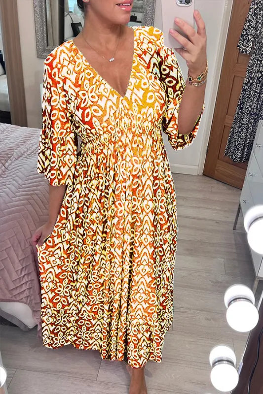PLM® Bohemian Maxikleid