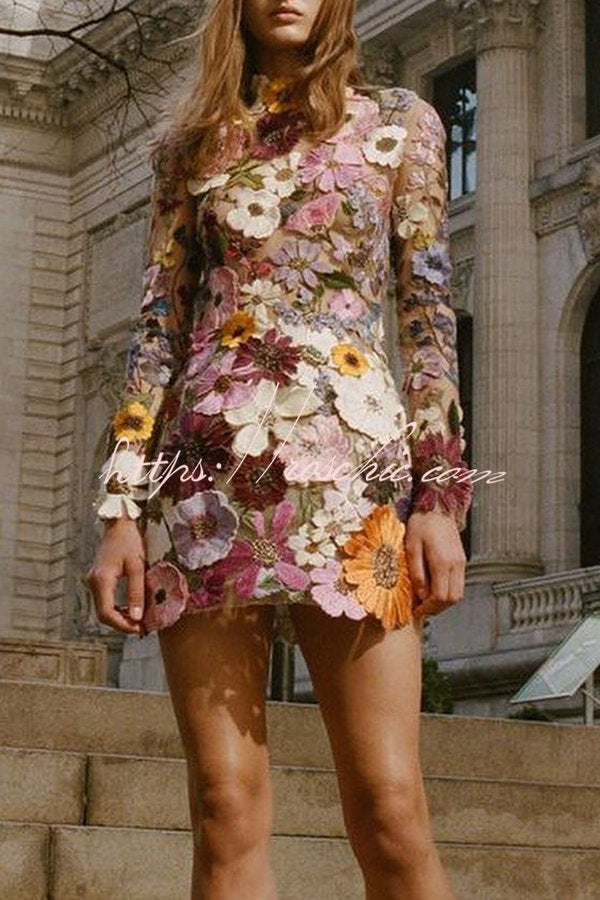 50% RABATT | Bloomveil™ | Enchanted Floral Minikleid