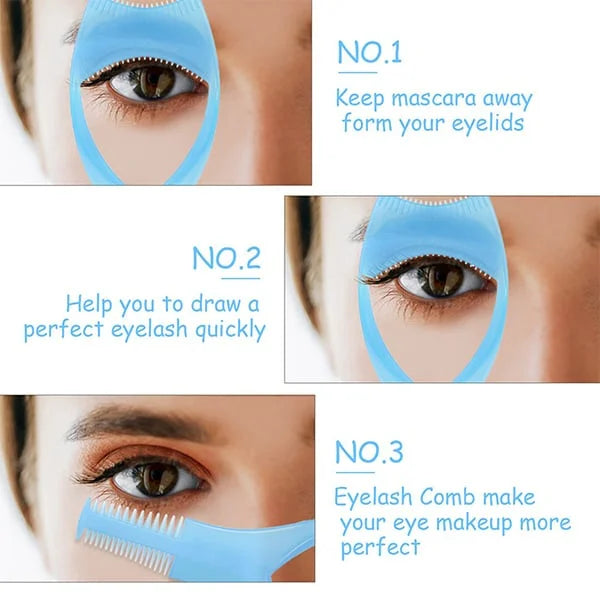 1+1 GRATIS | 3in1 Wimpern Tools Mascara Schild Applikator Guard™ - Makellose Wimpern leicht gemacht