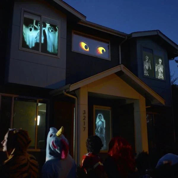 SpookVision® | NightCaster LED Projector – versatile Halloween & Christmas decorations